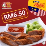 The Chicken Rice Shop RM6.50 for Penang Famous Chicken Rolls (2pcs) Promotion