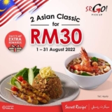 Secret Recipe Two Asian Classics for only RM30 August Promotion