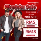 Hush Puppies Apparel’s Merdeka Sale 2022