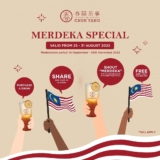 Chun Yang Tea FREE Honey Lemon Oolong Tea Merdeka Promotion 2022