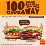 Burger King Kluang Perdana Outlet Opening Freebies Giveaway