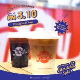 Juicy Coffee Series For only RM3.10 in Celebrating Merdeka Sale 2022