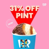 Baskin-Robbins Extra 31% Off Merdeka Sale 2022