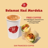 San Francisco Coffee FREE Regular-sized Americano Merdeka Treats