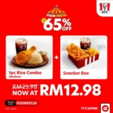 KFC x AirAsia Food September Promo Code