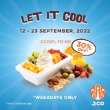 J.Co 30% J.COOL TO GO promo 2022