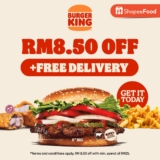 Burger King Extra RM8.50 Off + FREE shipping