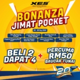 Xes Shoes Bonanza Jimat Pocket Promotion September 2022