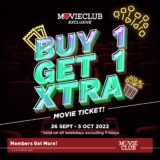 TGV Cinemas Buy 1 Free 1 Movie Tickets Promotion on September – October 2022