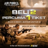 GSC Buy 2 Free 1 Air Force The Movie Tickets Promotion
