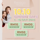 Parkson Online 10.10 Sale 2022