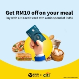 EASI App x CitiBank RM10 Off Promotion