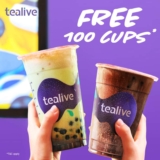 Tealive Kamunting, Perak Free Drinks Giveaway