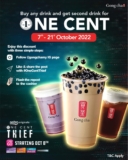 Gong Cha 2nd Cup Beverage for FREE