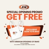 A&W Giant Hypermarket Plentong Free Tote Bags Giveaway