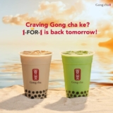 Gong Cha Members Day Buy 1 Free 1 Promotion on October 2022