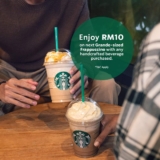 Starbucks Grande-sized Frappuccino for Only RM10