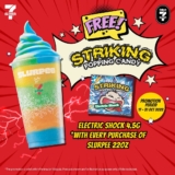 7-Eleven FREE Striking Popping Candy with every purchase of Slurpee