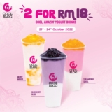 Coolblog Amazin’ Yogurt drinks at only RM18 October Promotion