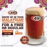 A&W FREE RB Regular on 24th October 2022