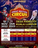 Great British Circus is coming back to Desa Parkcity Kuala Lumpur