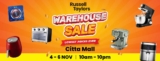 Russell Taylors Warehouse Sale November 2022