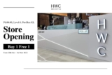 HWC Coffee Pavilion KL Opening Buy 1 Free 1 promotion