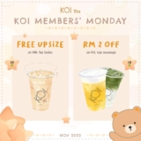 KOI Members Monday Promotion