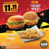 Texas Chicken 11.11 Deal 2022