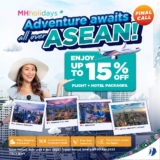 Malaysia Airlines 15% off flight + hotel packages