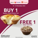Hokkaido Baked Cheese Tart 11.11 Sale 2022