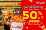Black Whale IOI City Mall 50% Off Promotion