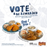 KRR GE15 buy 1 free 1 Kenny’s Chicken Soup Meal OR Kenny’s Ayam Goreng Soup Meal Promotion