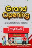 MyNEWS UUM Sintok Outlet Opening Promotions