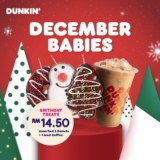 Celebrate Your December Birthdays with Dunkin’ Birthday Treats