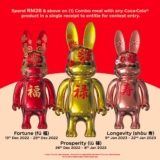 Marrybrown Limited-Edition Fortune, Prosperity and Longevity Robo Rabbits for Chinese New Year 2023