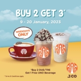 J.Co Invites Customers to Gear Up for January 2023 Promotion 