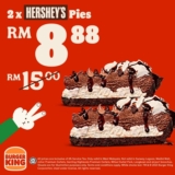 Burger King Malaysia: 2 Hershey’s Pies for RM8.88!