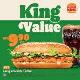 Burger King Offers King Value Meal for Only RM9.90