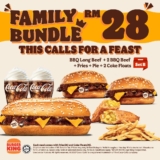 Burger King Family Bundle for Only RM28 