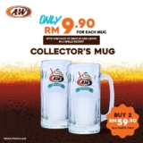 A&W Collector’s Mug for only RM9.90