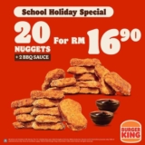 Burger King Offers 20 Nuggets for Only RM 16.90!