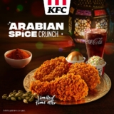 KFC Arabian Spice Crunch Combo 2023