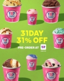 Baskin Robbins Ice Cream 31% Off Ramadan Pre-order Sale