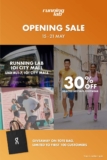 Running Lab IOI City Mall Opening Extra 30% Off Sale