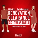 Padini Concept Store’s Clearance Sale at Mid Valley Megamall