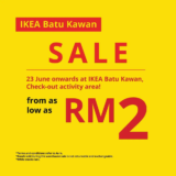 IKEA Batu Kawan Sale – Don’t Miss Out On Items Starting from RM2