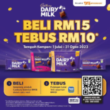 Buy Cadbury Products and Get Free RM10 TNG eWallet Cashback