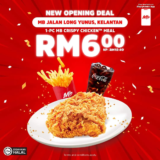 Marrybrown Jalan Long Yunus, Kelantan Opening Promotions