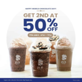 Zus Coffee Double Choc Chip Frappé at 50% OFF 2nd cup Promotion